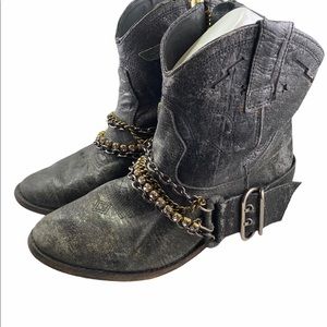 Steve Madden Stars Boots Leather